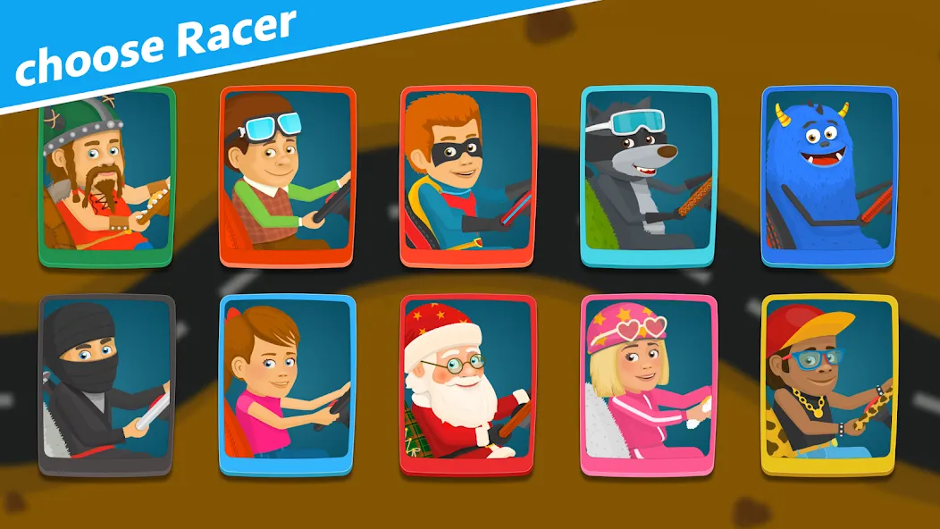 Racing car games for kids 2-5 [МОД: Деньги, Монеты и Меню MOD] Screenshot 1