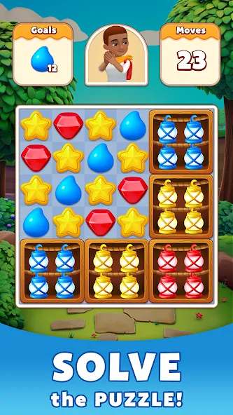 Treasure Party: Puzzle Fun! (Трежер Пати) [МОД: Бесконечные деньги, Монеты и Мега MOD] Screenshot 3