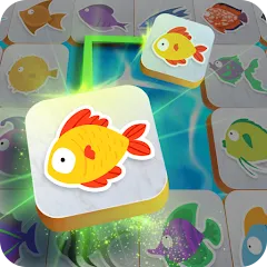 Скачать Mahjong Connect Fish World (Мацзян Коннект Рыбный Мир) [МОД: Много монет, Открытые уровни и Мега MOD] | Взлом Mahjong Connect Fish World на Андроид
