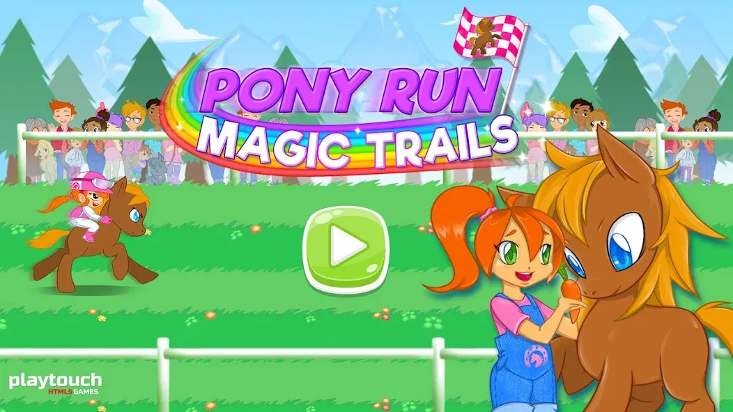 Pony Run : Magic Trails (Пони Ран) [МОД: Много монет, Открытые уровни и Мега MOD] Screenshot 4