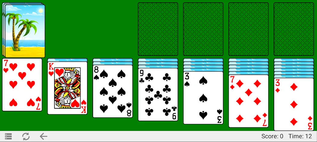 Classic Solitaire [МОД: Бесконечные деньги, Монеты и Мега MOD] Screenshot 1