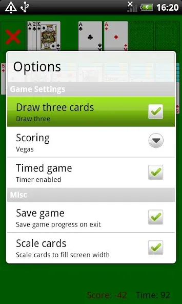 Classic Solitaire [МОД: Бесконечные деньги, Монеты и Мега MOD] Screenshot 4