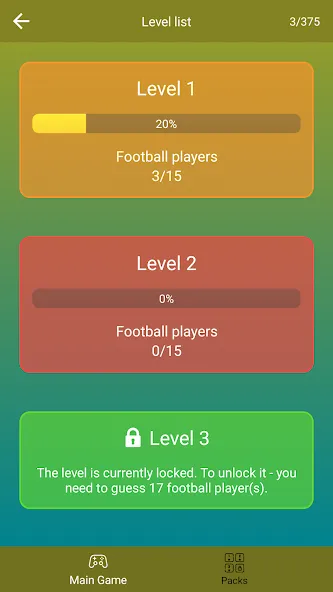Guess the Soccer Player: Quiz [МОД: Меню, Бесконечные монеты и Открытые уровни] Screenshot 4