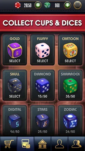 Farkle online 10000 Dice Game [МОД: Деньги, Монеты и Меню MOD] Screenshot 2