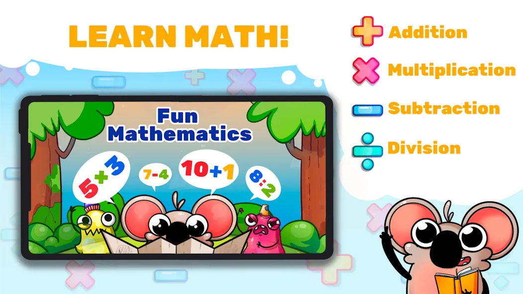 Fun Math Facts: Games for Kids [МОД: Бесконечные деньги, Монеты и Мега MOD] Screenshot 1