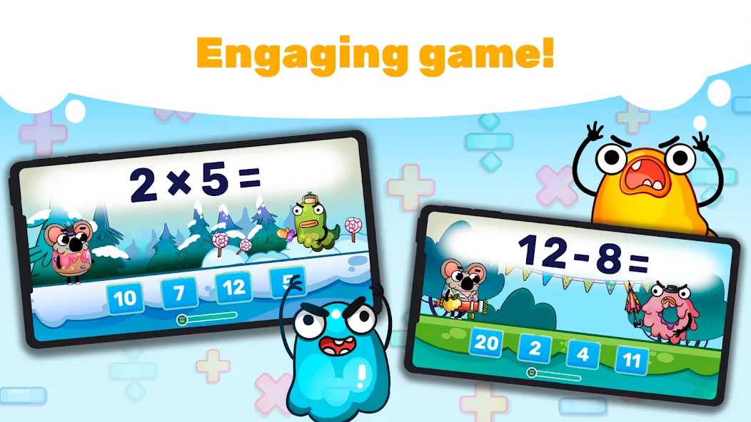 Fun Math Facts: Games for Kids [МОД: Бесконечные деньги, Монеты и Мега MOD] Screenshot 2
