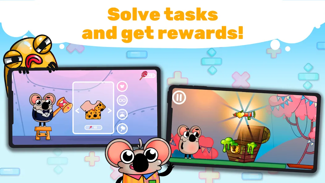 Fun Math Facts: Games for Kids [МОД: Бесконечные деньги, Монеты и Мега MOD] Screenshot 4