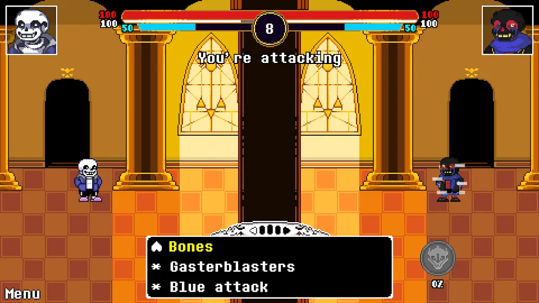 Underverse Battles (Андерверс Баттлз) [МОД: Много монет, Открытые уровни и Мега MOD] Screenshot 3