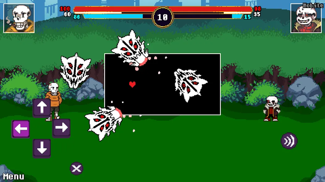 Underverse Battles (Андерверс Баттлз) [МОД: Много монет, Открытые уровни и Мега MOD] Screenshot 4