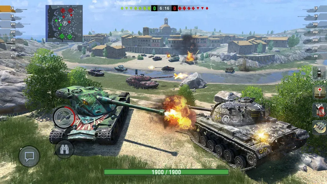 World of Tanks Blitz (Ворлд оф Танкс Блиц ПВП) [МОД: Бесконечные деньги, Монеты и Мега MOD] Screenshot 2