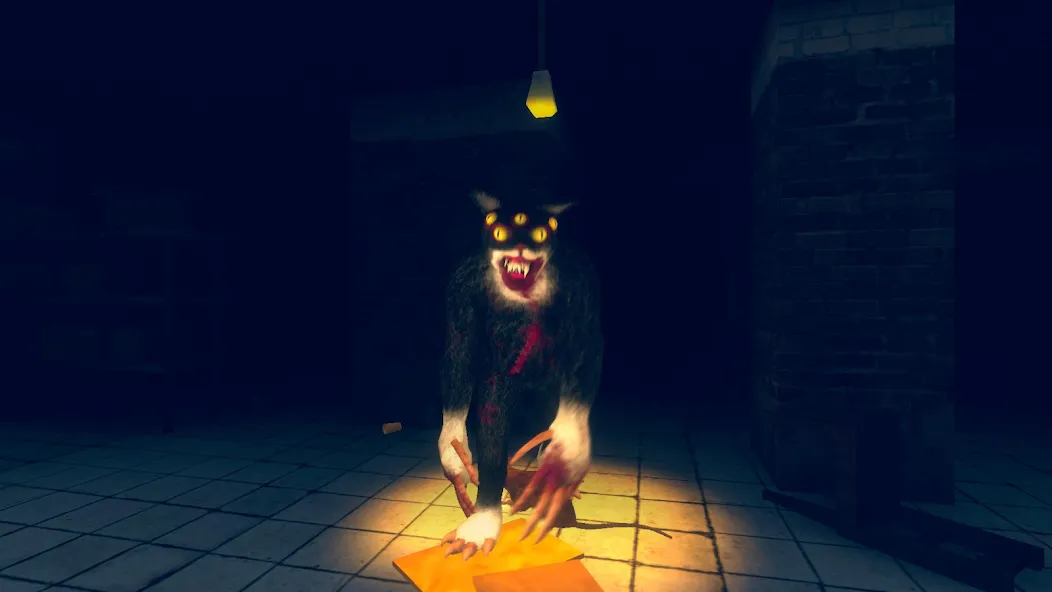 Cat Fred Evil Pet. Horror game [МОД: Деньги, Монеты и Меню MOD] Screenshot 2