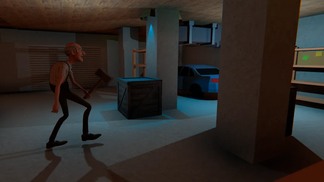 Grandpa And Granny Home Escape (Дедушка и бабушка сбегают из дома) [МОД: Деньги, Монеты и Меню MOD] Screenshot 5