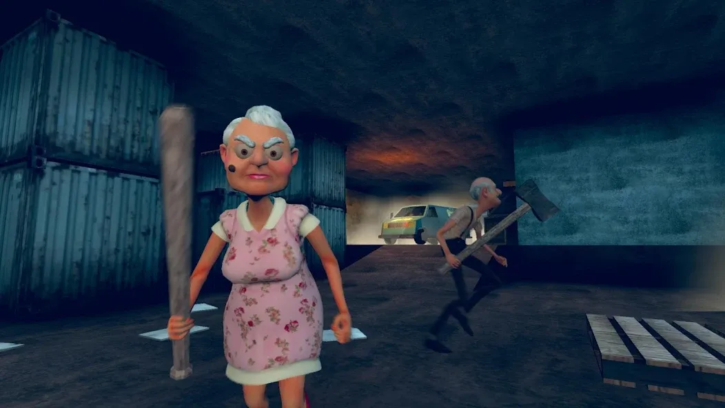 Grandpa & Granny 4 Online Game [МОД: Много денег, Монет и Все открыто] Screenshot 1