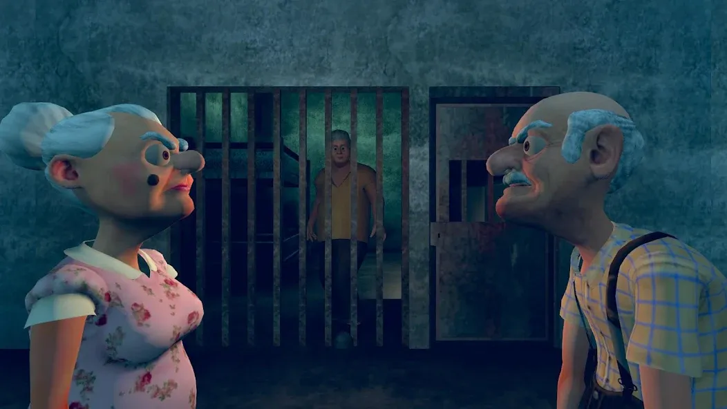 Grandpa & Granny 4 Online Game [МОД: Много денег, Монет и Все открыто] Screenshot 2