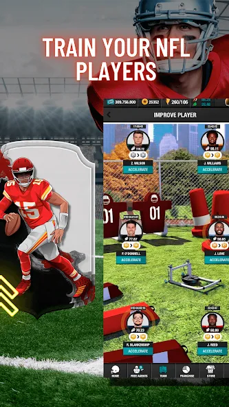 Fantasy Football Bowl Manager (Американ) [МОД: Бесконечные деньги, Монеты и Мега MOD] Screenshot 4