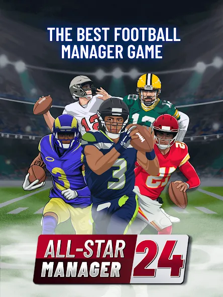 Fantasy Football Bowl Manager (Американ) [МОД: Бесконечные деньги, Монеты и Мега MOD] Screenshot 5