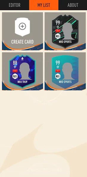UT Card Creator 23 (Создатель Карточка 23) [МОД: Много монет, Открытые уровни и Мега MOD] Screenshot 3
