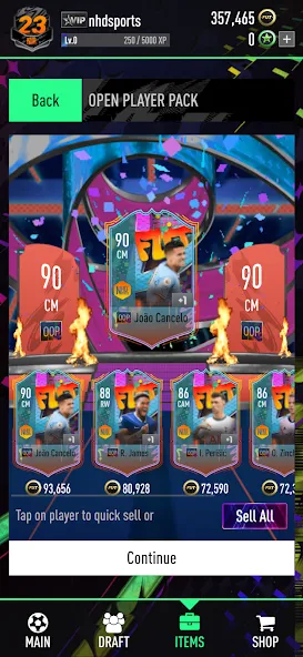 NHDFUT 23 Draft & Packs [МОД: Бесконечные деньги, Монеты и Мега MOD] Screenshot 2