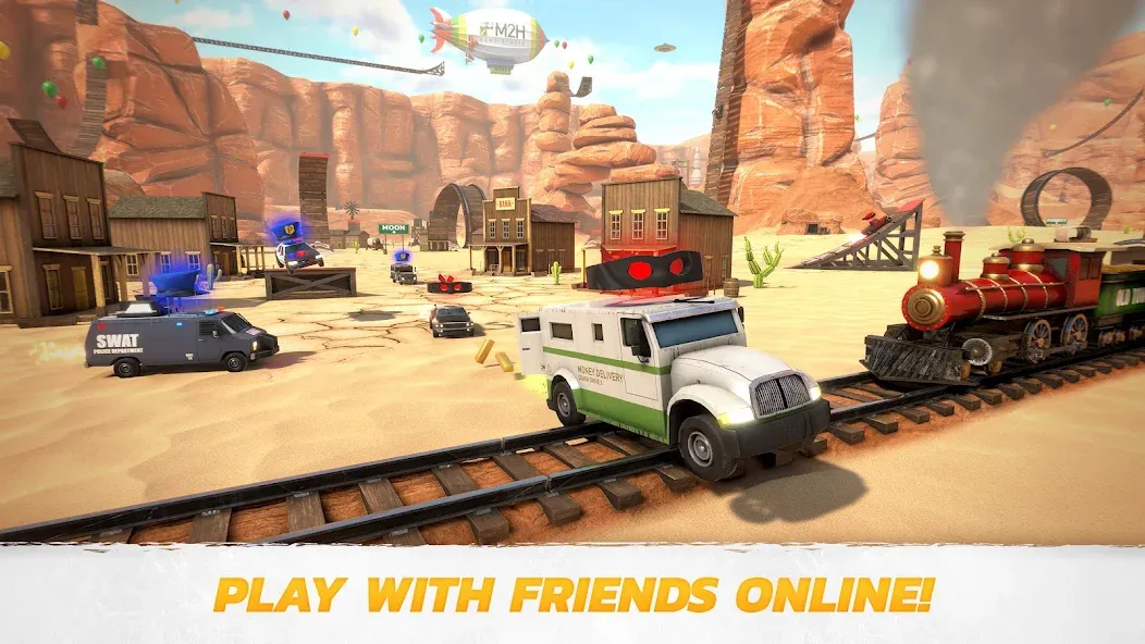 Crash Drive 3: Car Stunting (Крэш Драйв 3) [МОД: Много денег, Монет и Все открыто] Screenshot 1