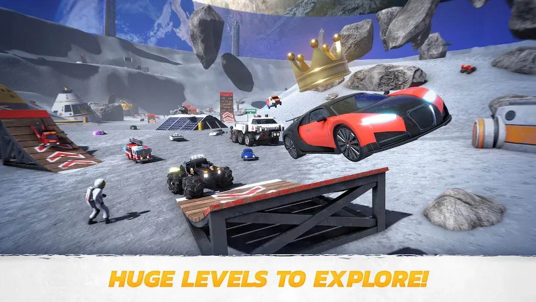 Crash Drive 3: Car Stunting (Крэш Драйв 3) [МОД: Много денег, Монет и Все открыто] Screenshot 3