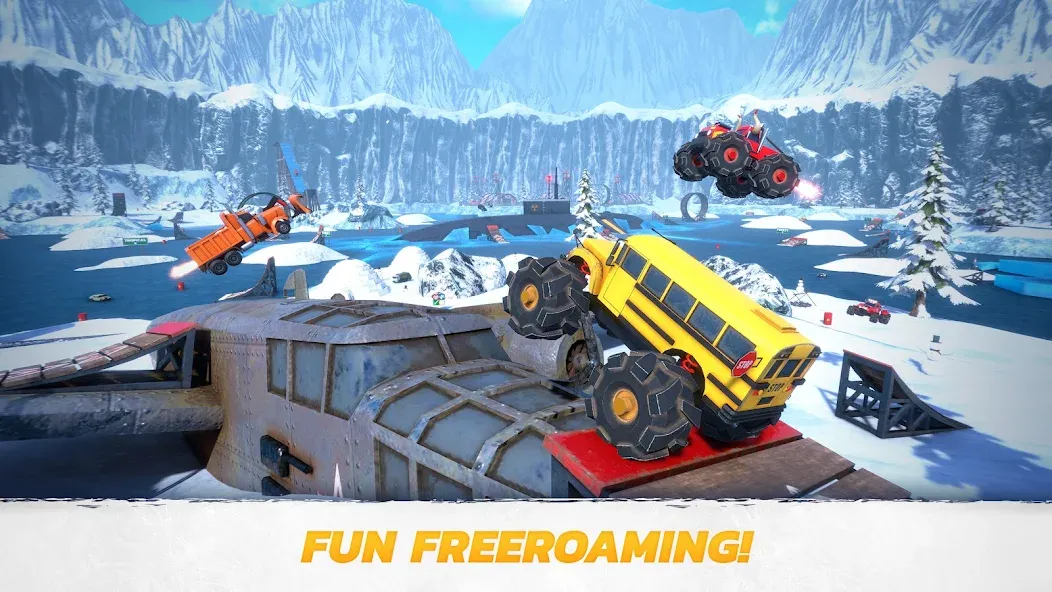 Crash Drive 3: Car Stunting (Крэш Драйв 3) [МОД: Много денег, Монет и Все открыто] Screenshot 4