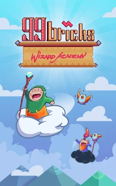 99 Bricks Wizard Academy (Волшебная Академия) [МОД: Много денег, Монет и Все открыто] Screenshot 1