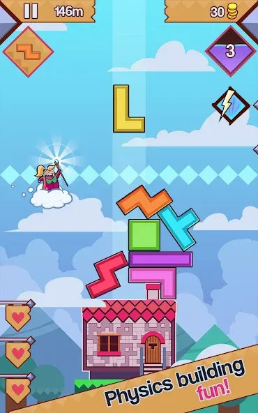 99 Bricks Wizard Academy (Волшебная Академия) [МОД: Много денег, Монет и Все открыто] Screenshot 2