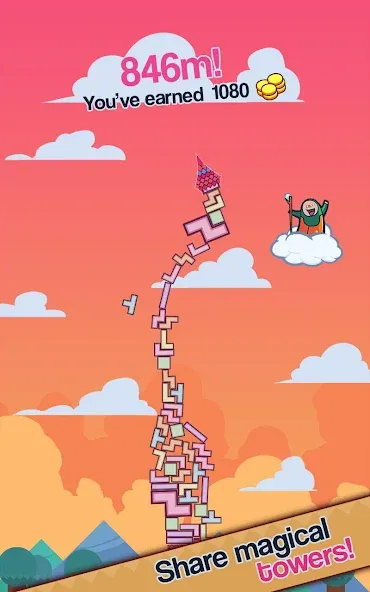 99 Bricks Wizard Academy (Волшебная Академия) [МОД: Много денег, Монет и Все открыто] Screenshot 4