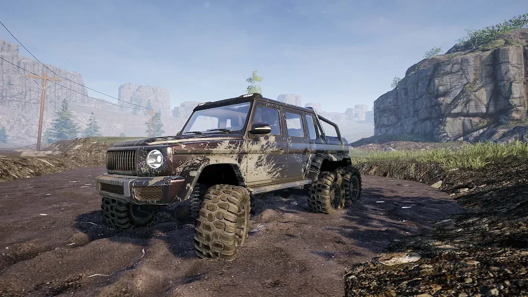 Off Road 4x4 Driving Simulator (Офф Роад) [МОД: Меню, Бесконечные монеты и Открытые уровни] Screenshot 1