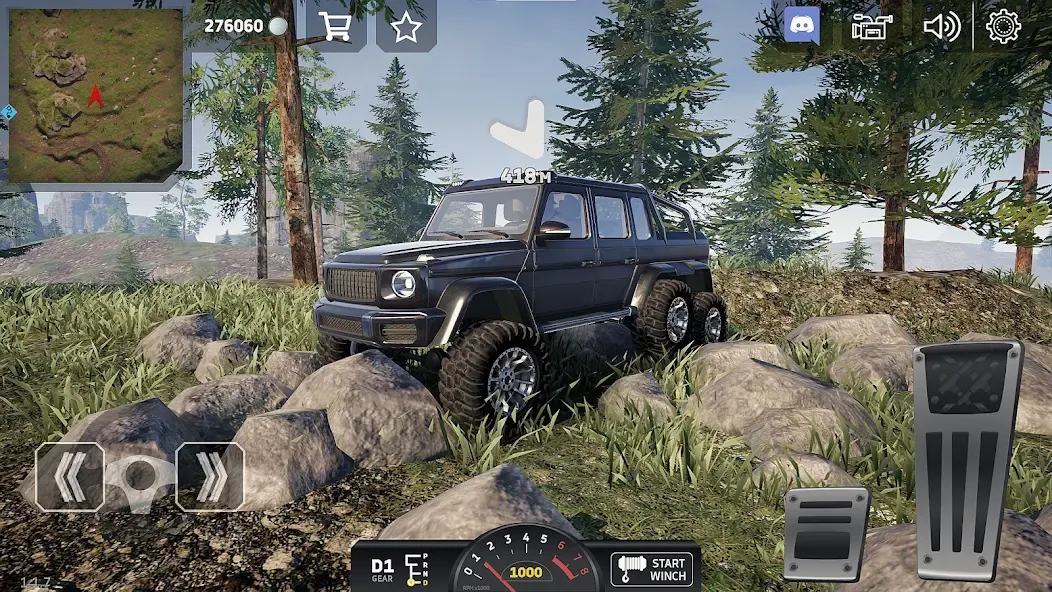 Off Road 4x4 Driving Simulator (Офф Роад) [МОД: Меню, Бесконечные монеты и Открытые уровни] Screenshot 3