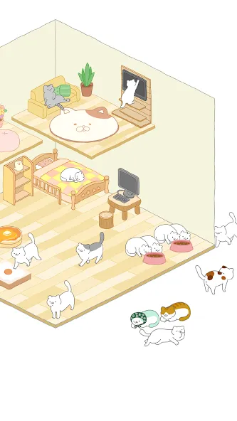 Purrfect Spirits [МОД: Меню, Бесконечные монеты и Открытые уровни] Screenshot 2