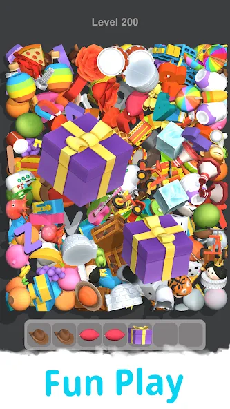 Match Tile 3D - Calm Matching (Матч Тайл 3Д) [МОД: Меню, Бесконечные монеты и Открытые уровни] Screenshot 3