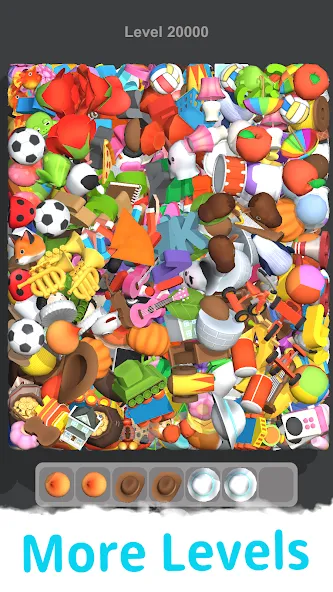 Match Tile 3D - Calm Matching (Матч Тайл 3Д) [МОД: Меню, Бесконечные монеты и Открытые уровни] Screenshot 5