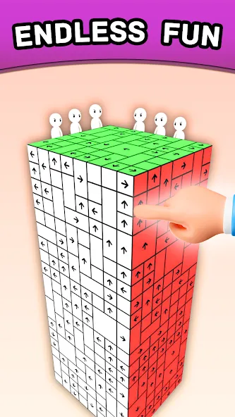 Tap Master - Take Blocks Away (Тап Мастер) [МОД: Много денег, Монет и Все открыто] Screenshot 3