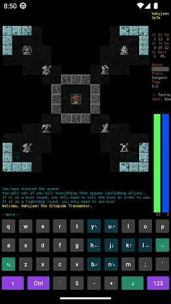 Dungeon Crawl Stone Soup (Данжен Кролл Стоун Суп) [МОД: Деньги, Монеты и Меню MOD] Screenshot 4