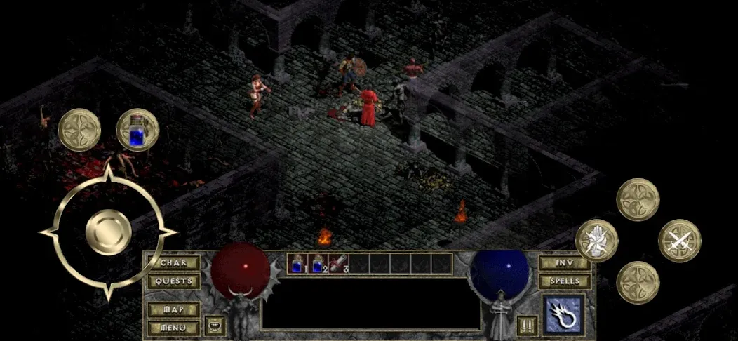 DevilutionX - Diablo 1 port (ДевилутионЭкс) [МОД: Много денег, Монет и Все открыто] Screenshot 2