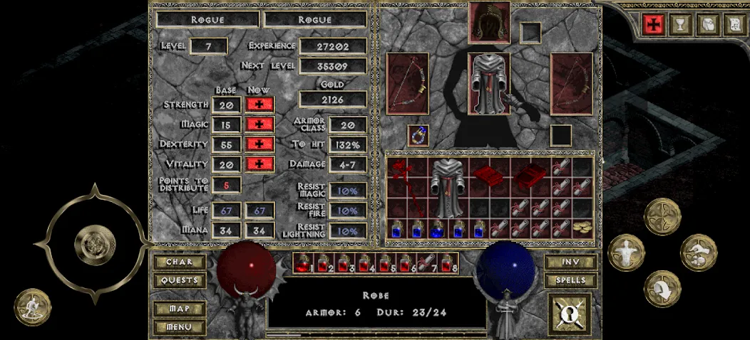 DevilutionX - Diablo 1 port (ДевилутионЭкс) [МОД: Много денег, Монет и Все открыто] Screenshot 3