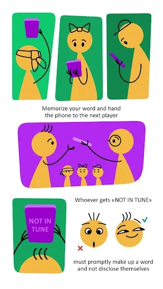 In Tune: party game [МОД: Много монет, Открытые уровни и Мега MOD] Screenshot 2