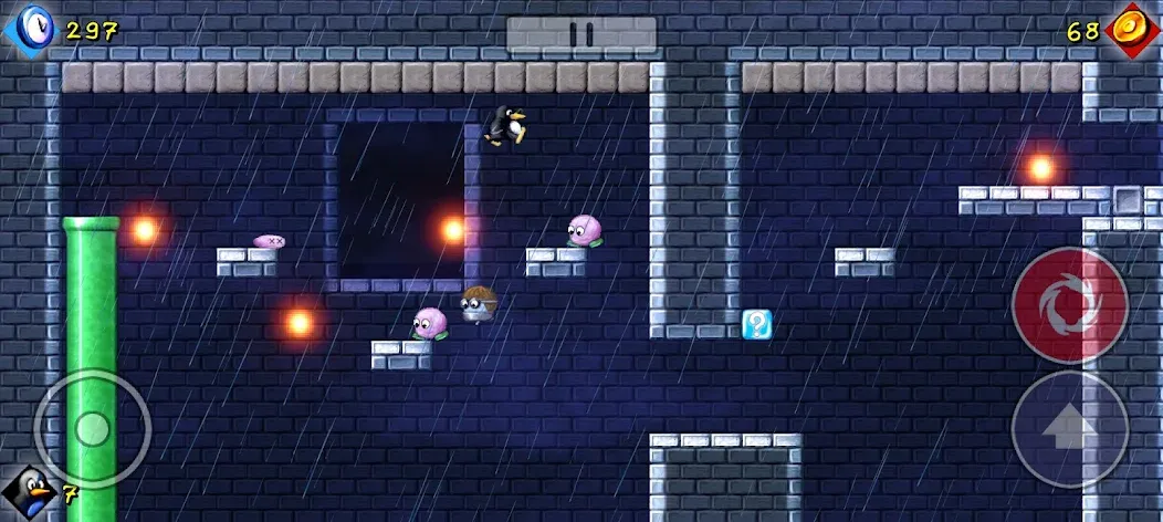 SuperTux Classic (уперТукс Классик) [МОД: Много монет, Открытые уровни и Мега MOD] Screenshot 5