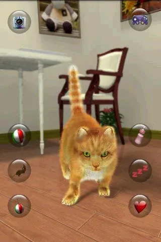 Talking Lovely Cat [МОД: Меню, Бесконечные монеты и Открытые уровни] Screenshot 1