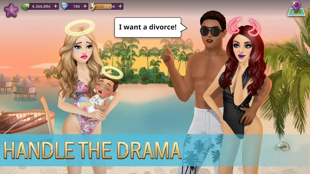 Hollywood Story®: Fashion Star (Холливуд Стори) [МОД: Меню, Бесконечные монеты и Открытые уровни] Screenshot 3