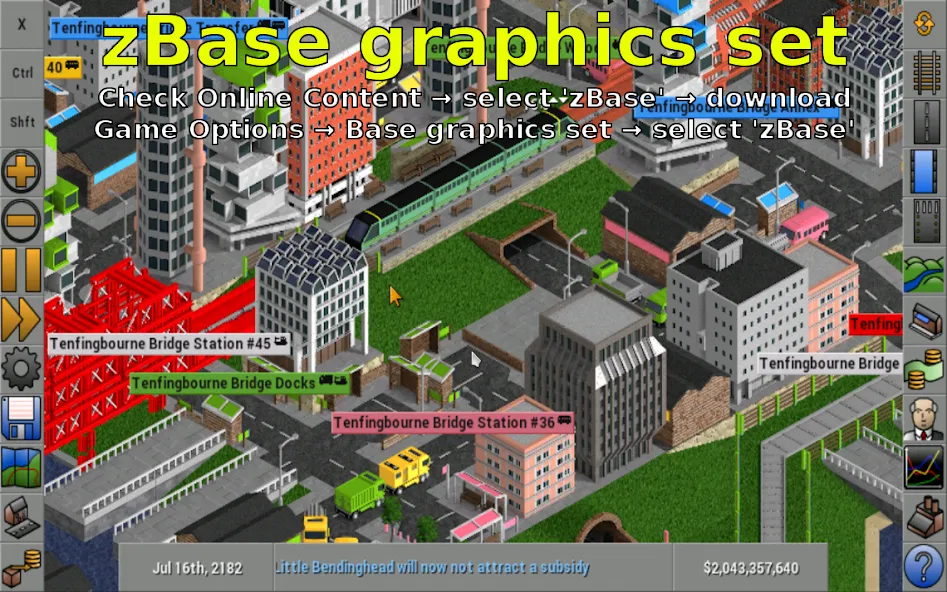 OpenTTD (Открой ТТД) [МОД: Все открыто, Дополнительные деньги и Меню MOD] Screenshot 3