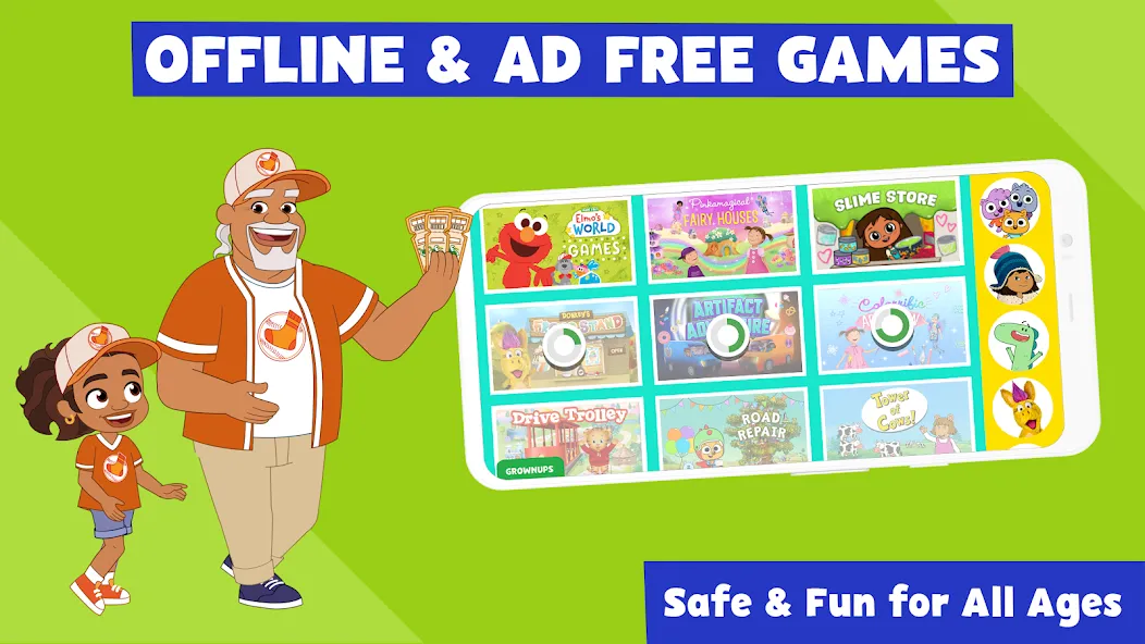 PBS KIDS Games (ПиБиЭс КИДС Игры) [МОД: Все открыто, Дополнительные деньги и Меню MOD] Screenshot 2
