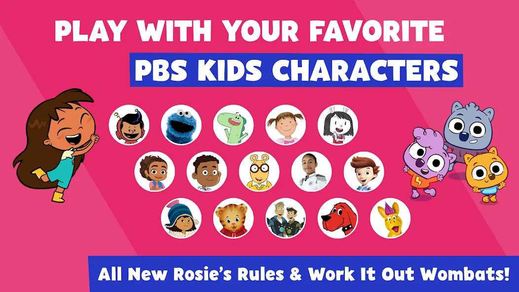 PBS KIDS Games (ПиБиЭс КИДС Игры) [МОД: Все открыто, Дополнительные деньги и Меню MOD] Screenshot 3