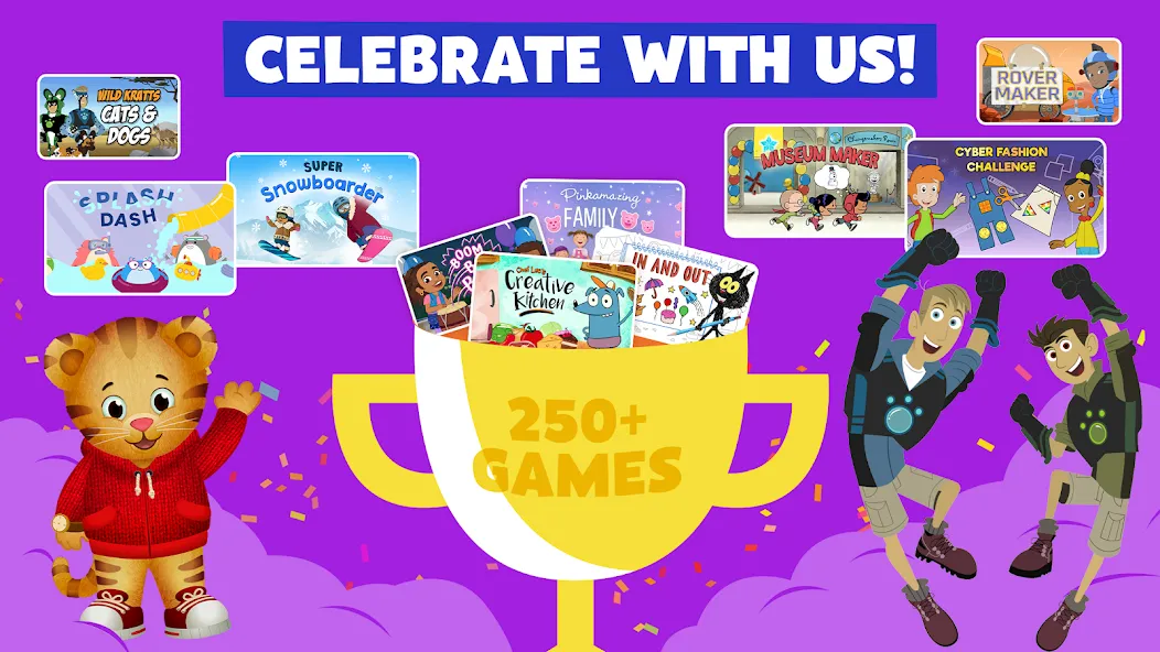 PBS KIDS Games (ПиБиЭс КИДС Игры) [МОД: Все открыто, Дополнительные деньги и Меню MOD] Screenshot 4