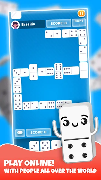 Dominoes - classic domino game [МОД: Бесконечные деньги, Монеты и Мега MOD] Screenshot 1
