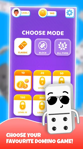 Dominoes - classic domino game [МОД: Бесконечные деньги, Монеты и Мега MOD] Screenshot 5