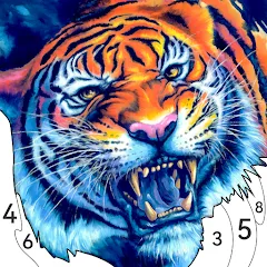 Скачать Animal Paint by Number Game (Анимал Пэйнт бай Намбер Гэйм) [МОД: Деньги, Монеты и Меню MOD] | Взлом Animal Paint by Number Game на Андроид
