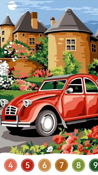 Tap Color by Number - Coloring [МОД: Деньги, Монеты и Меню MOD] Screenshot 4
