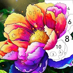 Скачать Tap Color by Number - Coloring [МОД: Деньги, Монеты и Меню MOD] | Взлом Tap Color by Number - Coloring на Андроид